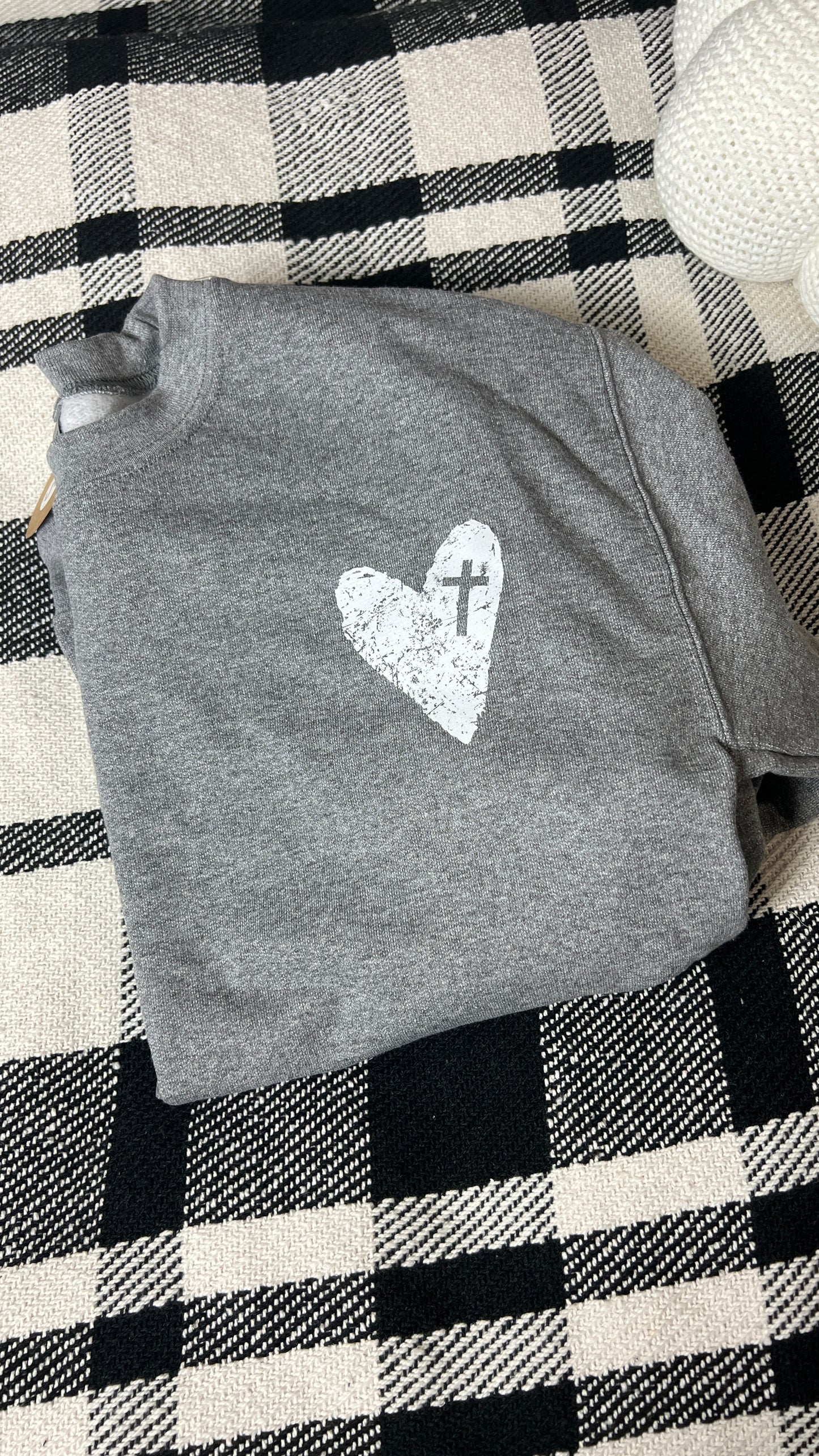 Heart Cross Sweater