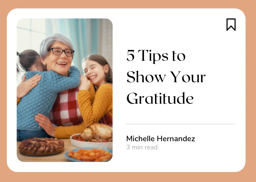 How to Show Your Gratitude