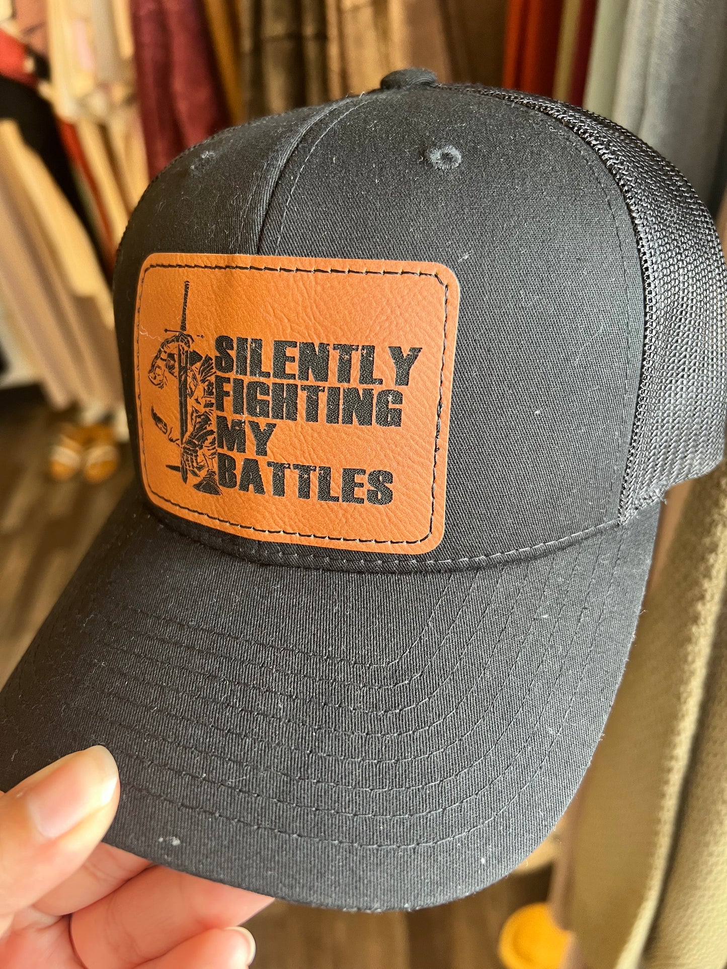 Silently Fighting My Battles Hat