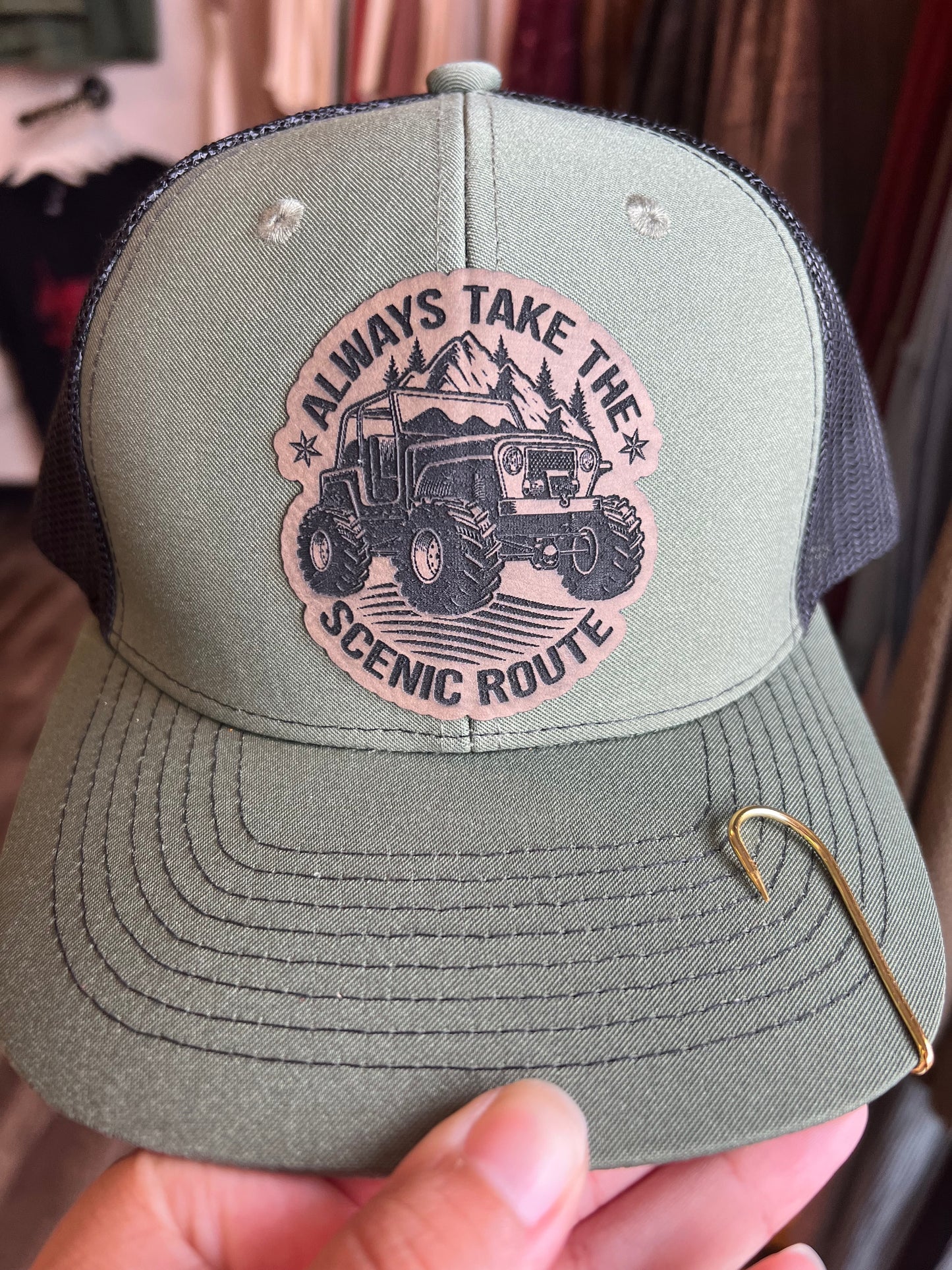 Always Take the Scenic Route Hat