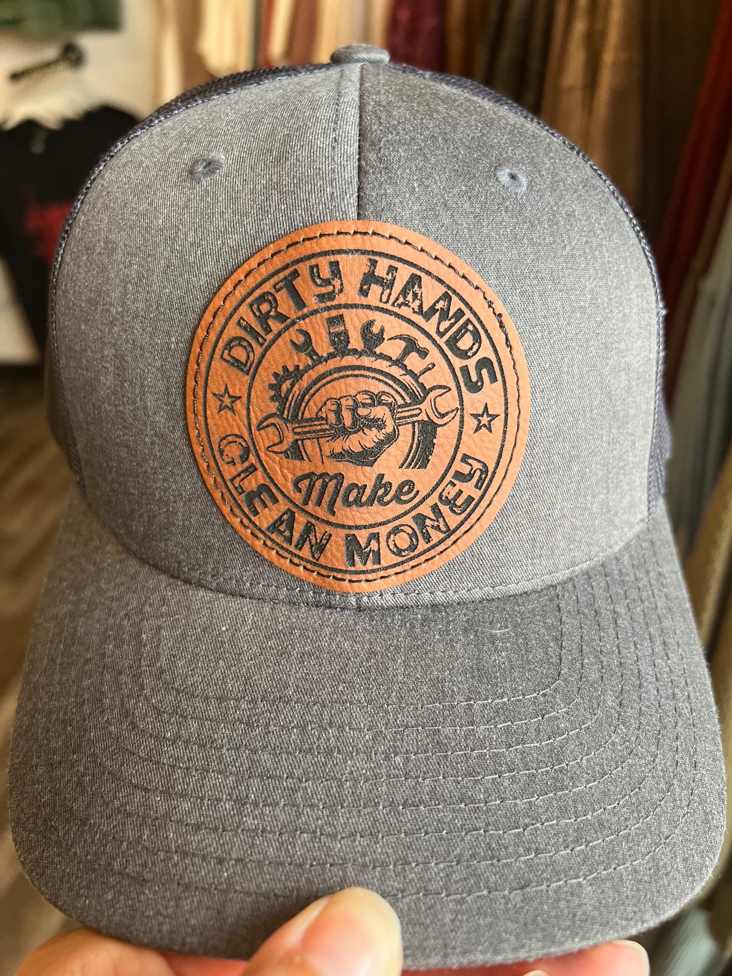 Dirty Hands Clean Money Hat