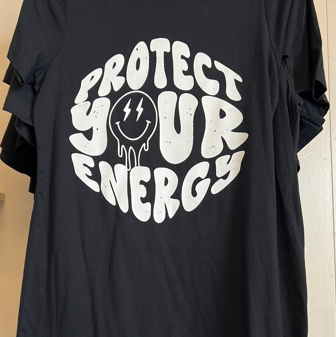 Protect Your Energy Blck T-shirt