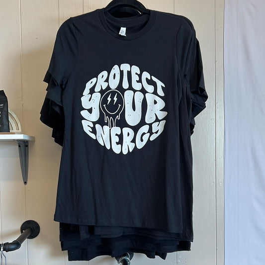 Protect Your Energy Blck T-shirt