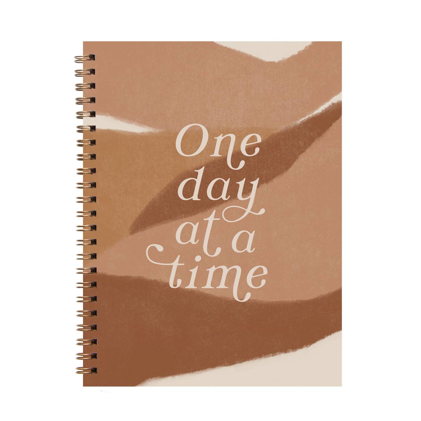 One Day at a Time Spiral Journal Notebook