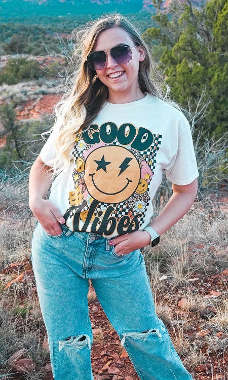 Good Vibes Graphic T-Shirt