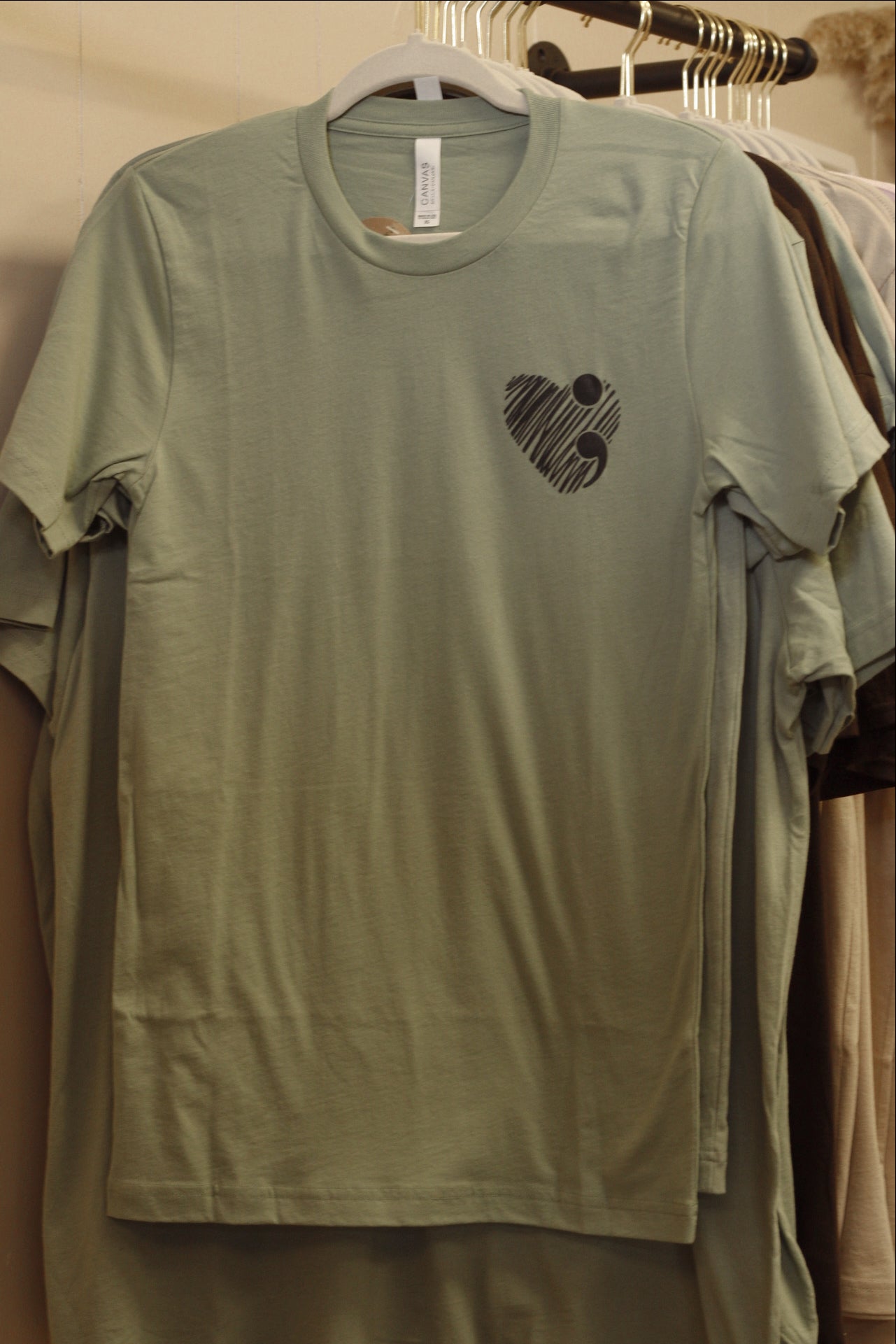 Heart Semicolon T-shirt